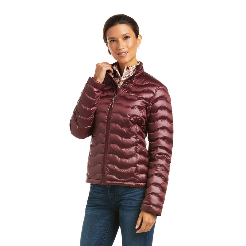 Ariat Jacke Damen - Ideal 3.0 Down DunkelRot ( CDTUG-0749 )